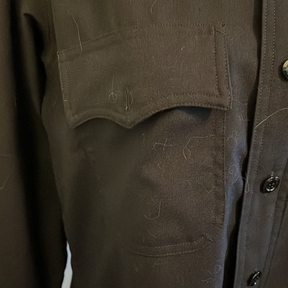 LAPD Long Sleeve 100% Wool Shirt 16-35.  Like new without tags. - Picture 4 of 10